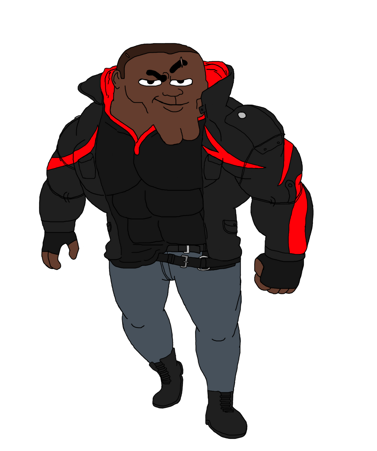 james heller as buff richard watterson by TabacudoNLCI on DeviantArt