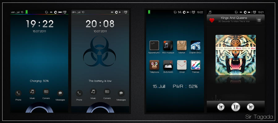 MIUI Theme - Dark Sense 3.0