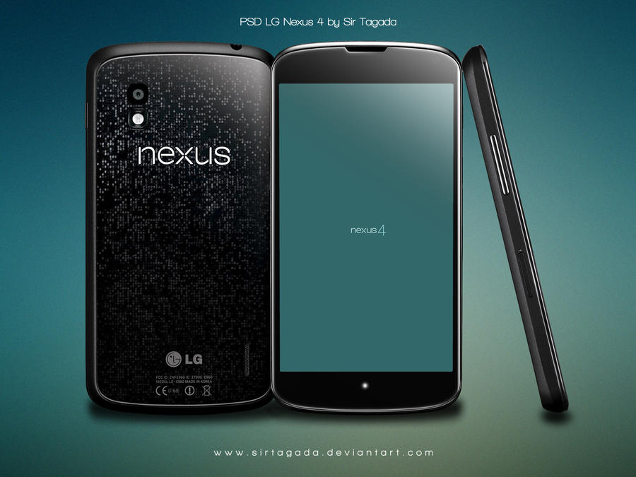 LG Nexus 4 - PSD - Update2 20/11/12 by sirtagada