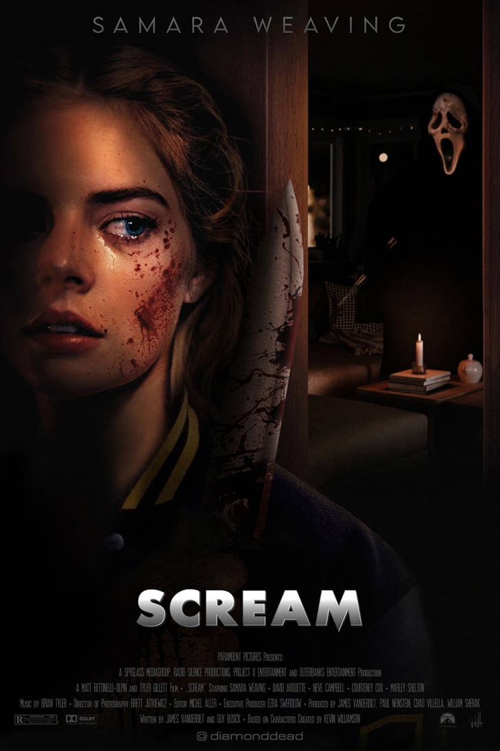 Scream - Starring Samara Weaving by diamonddead-Art on DeviantArt