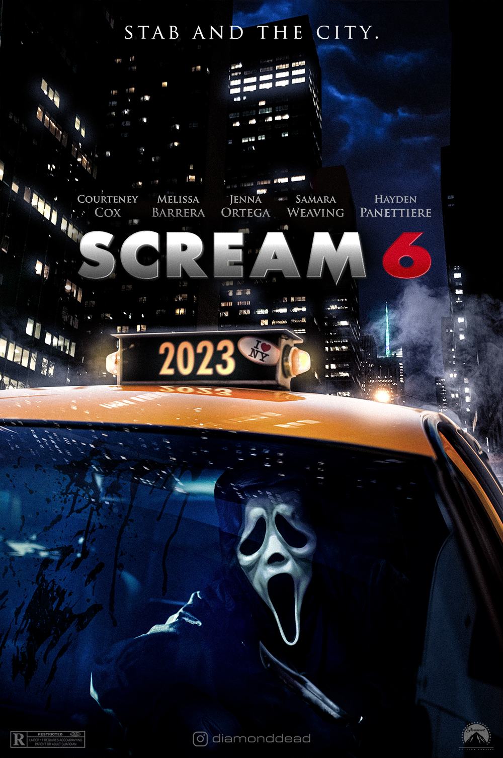 My New Scream 6 Poster : r/Scream