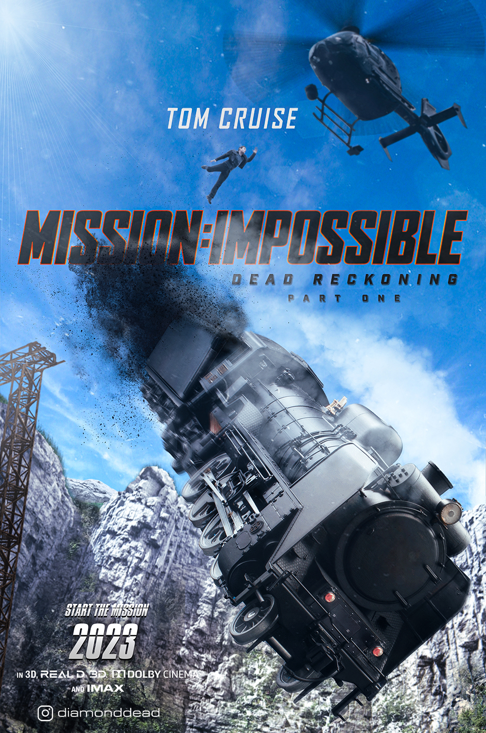 Mission Impossible: Dead Reckoning Part One by diamonddead Art on Mission Impossible: Dead Reckoning Part One by diamonddead Art on