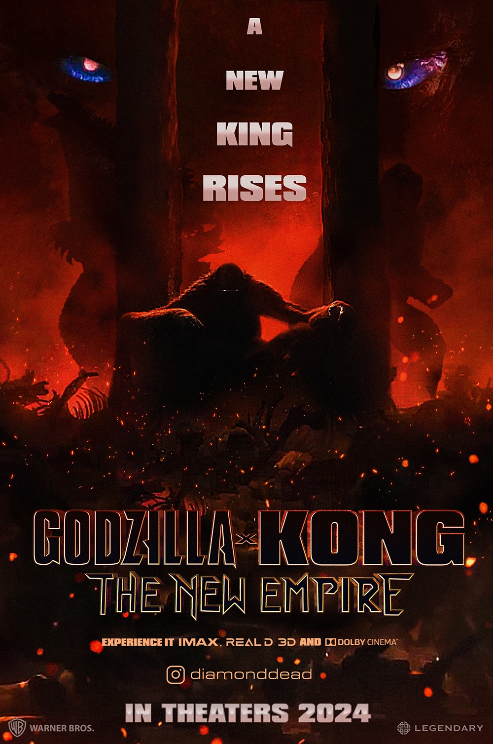 Godzilla x Kong - The New Empire by diamonddead-Art on DeviantArt