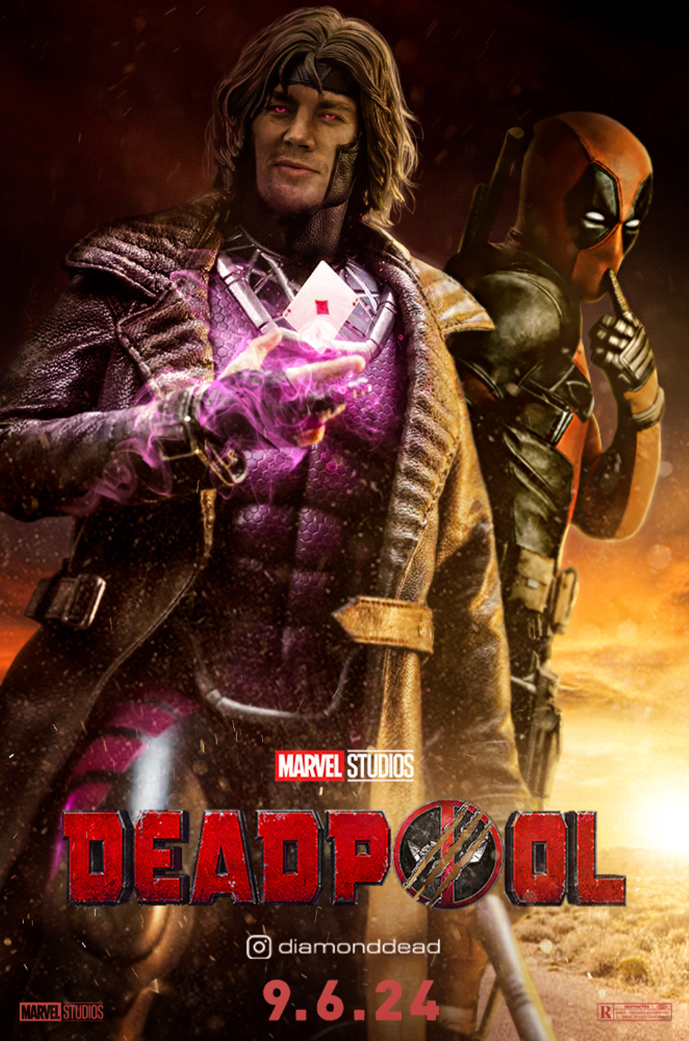 DEADPOOL 3 poster made by me! : r/Marvel