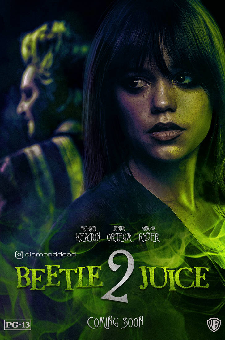 Beetlejuice 2 starring Jenna Ortega by diamonddead-Art on DeviantArt