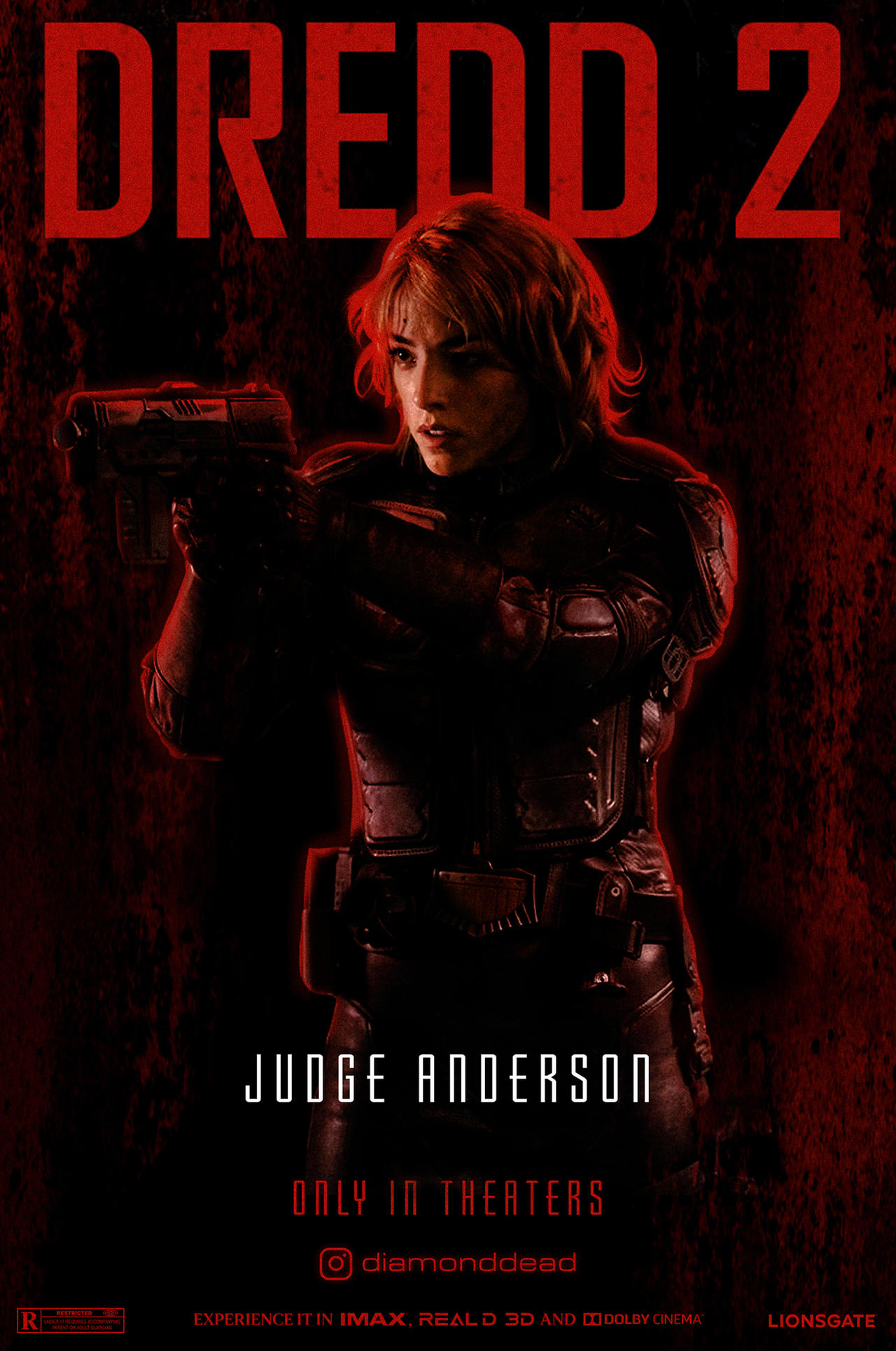 Dredd Dead Dredd 2 - Judge Anderson by diamonddead-Art on DeviantArt