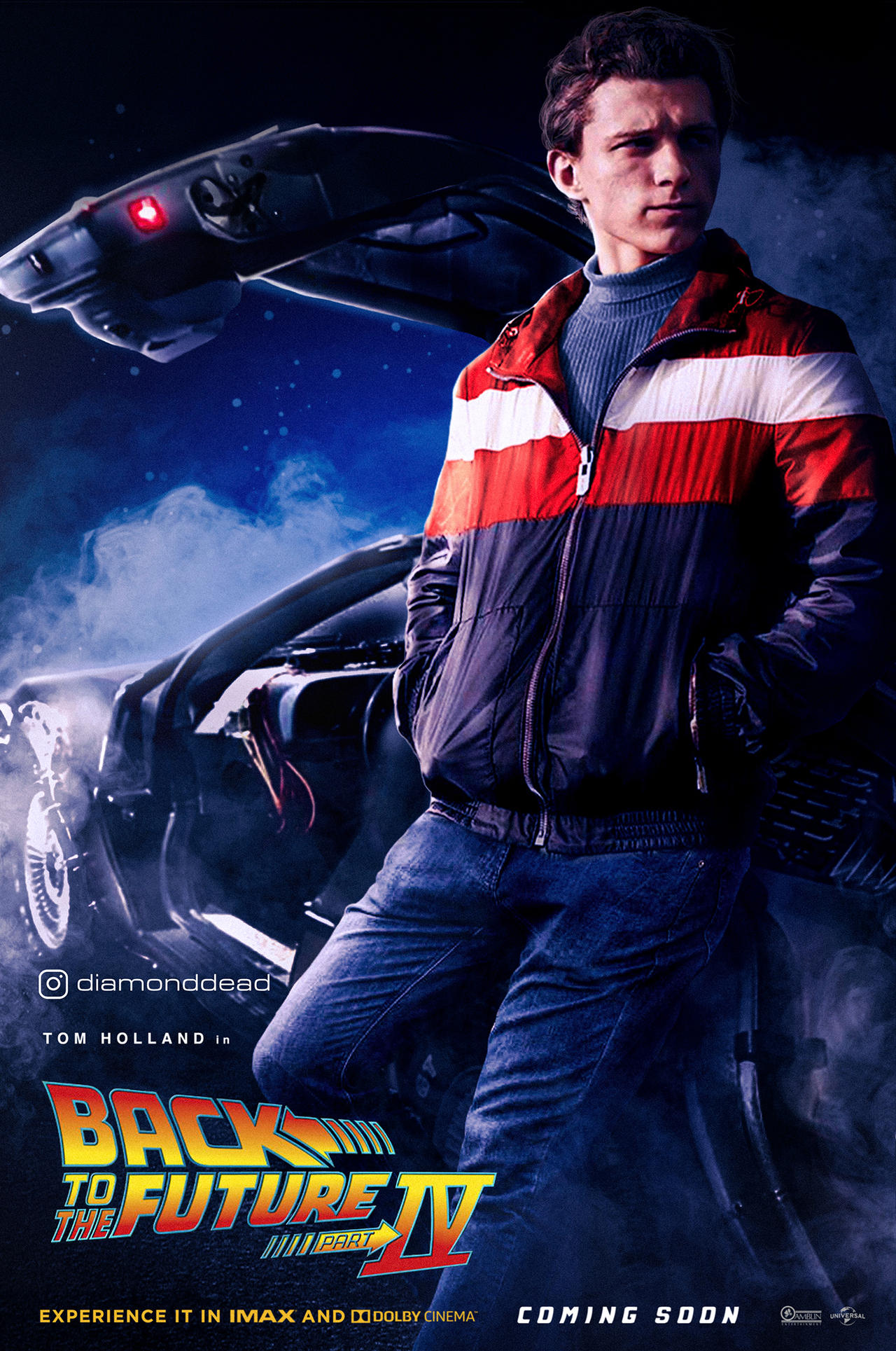 Back to the Future 4 - starring Tom Holland by diamonddead-Art on
