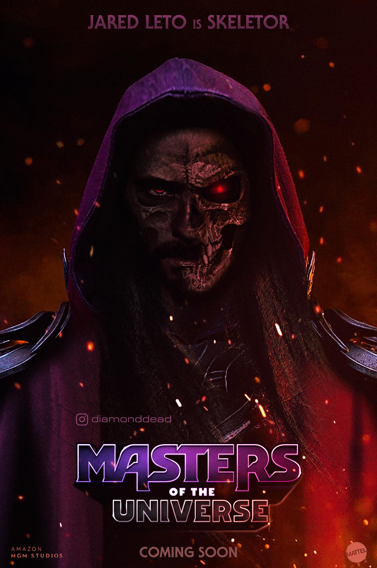 Jared Leto as Skeletor - Masters of the Universe by diamonddead-Art on