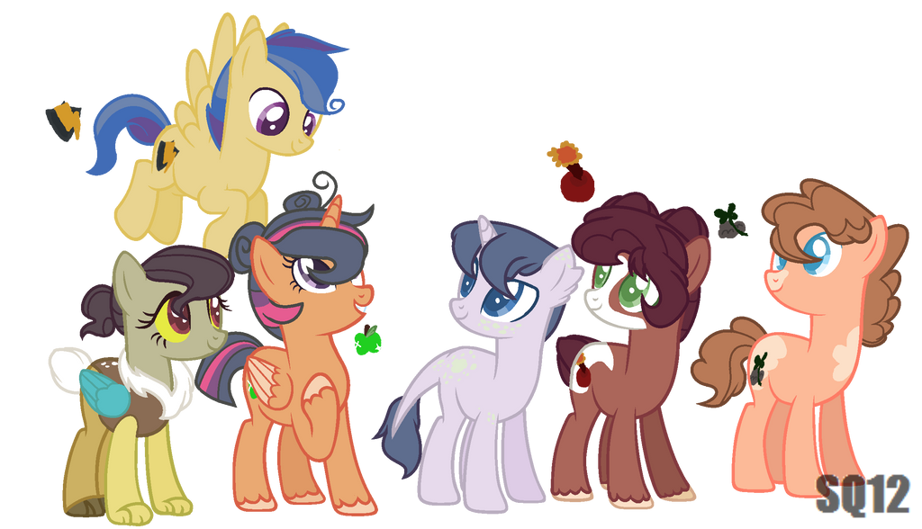 Next Gen Mane 6 Adopts By Dragonshadow124 On Deviantart Next Gen Mane 6 Adopts By Dragonshadow124 On Deviantart