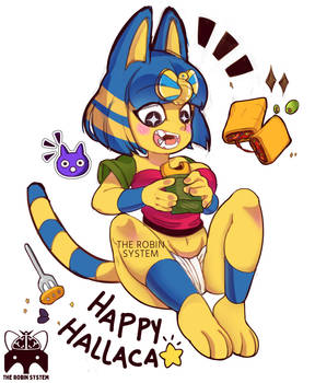 YCH Ankha by TheRobinSystem