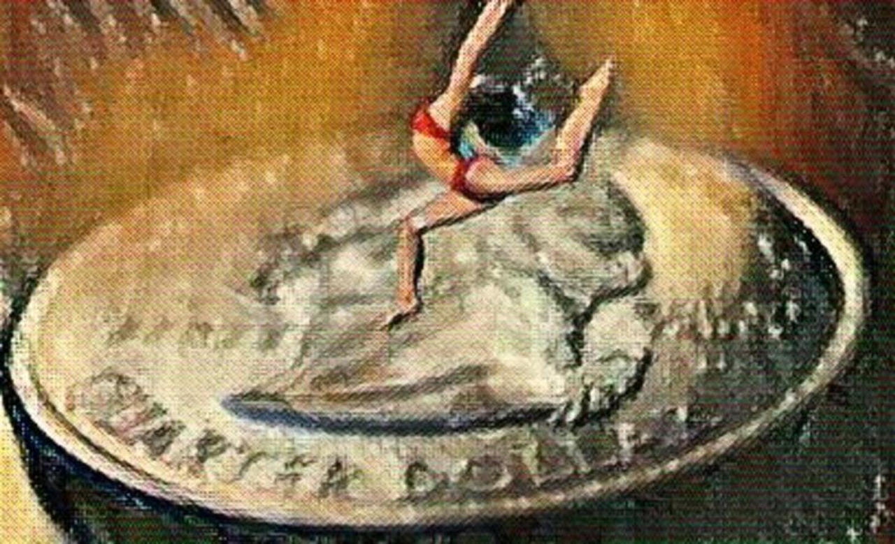 Shrunken Tiny Quarter Girl by Ornaterra on DeviantArt