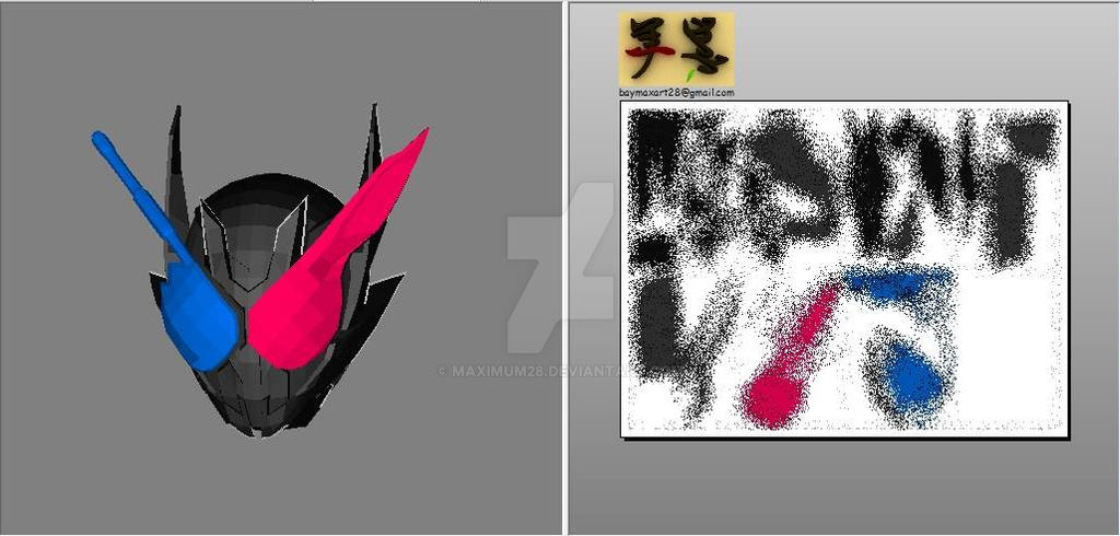 Kamen Rider Build Hazard Helmet Pepakura By Maximum28 On Deviantart Kamen Rider Build Hazard Helmet Pepakura By Maximum28 On Deviantart