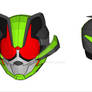 Kamen Rider Tycoon Ninja Form Helmet Papercraft