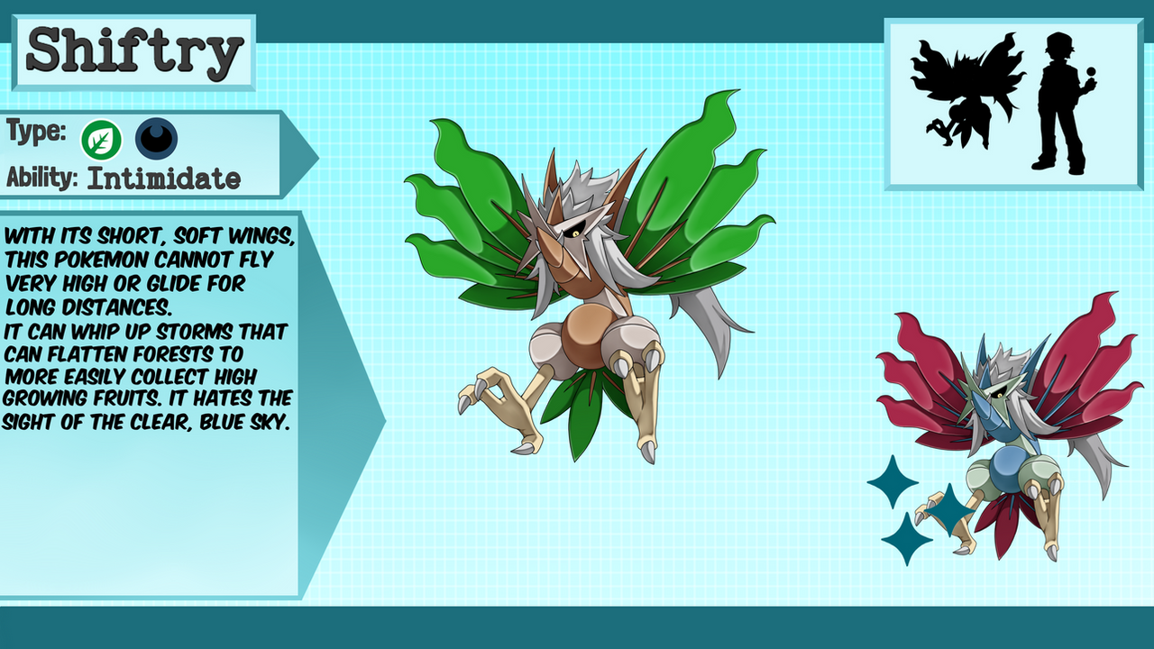 Shiftry Back Sprite Shiftry by someguy944 on DeviantArt