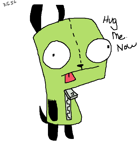 Gir wants to hug you