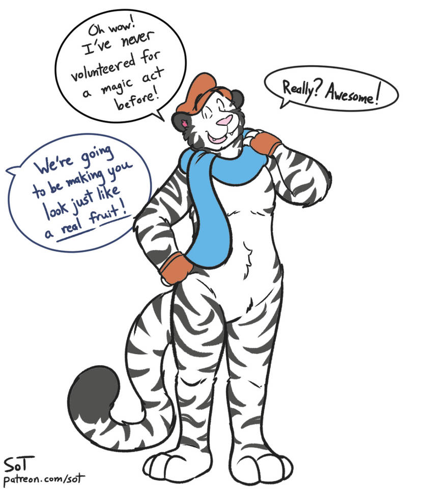 Blueberry Magic Tiger Blueberry Magic Show - 01 by sotosot on DeviantArt