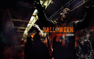 Wallpaper Zombie Halloween VG