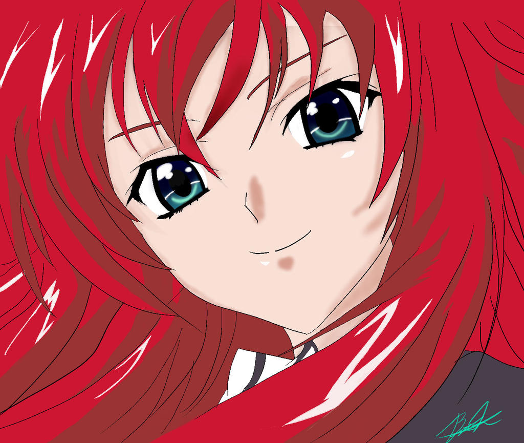 Rias Gremory Highschool DxD Fan Art By TheJazio On DeviantArt rias-gremory-highschool-dxd-fan-art-by-thejazio-on-deviantart