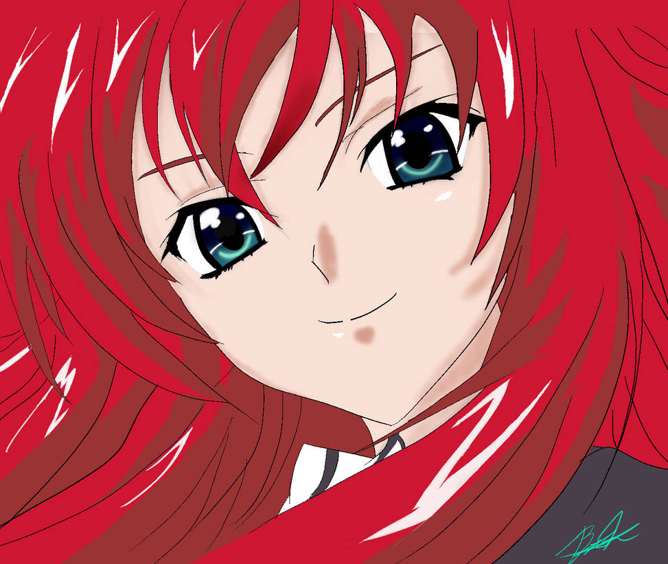 Rias Gremory Highschool DxD Fan Art By TheJazio On DeviantArt rias-gremory-highschool-dxd-fan-art-by-thejazio-on-deviantart