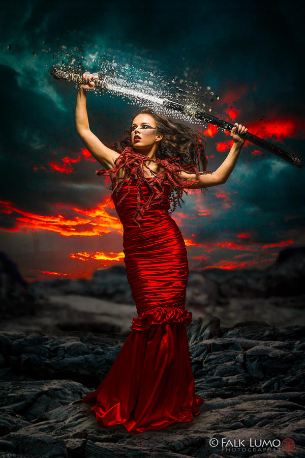 Striking Red