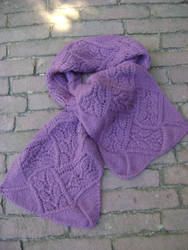 purple scarf