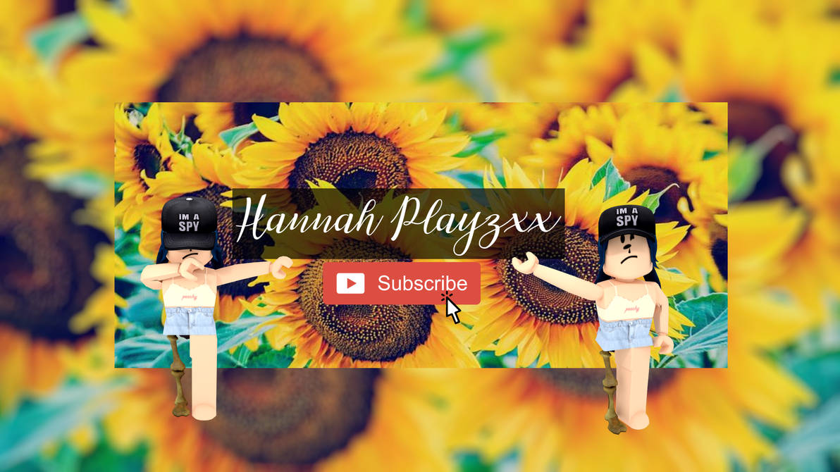 Hannah Playzxx Youtube Banner Roblox Render By Robloxminis On - todomo 2 by robloxminis on deviantart