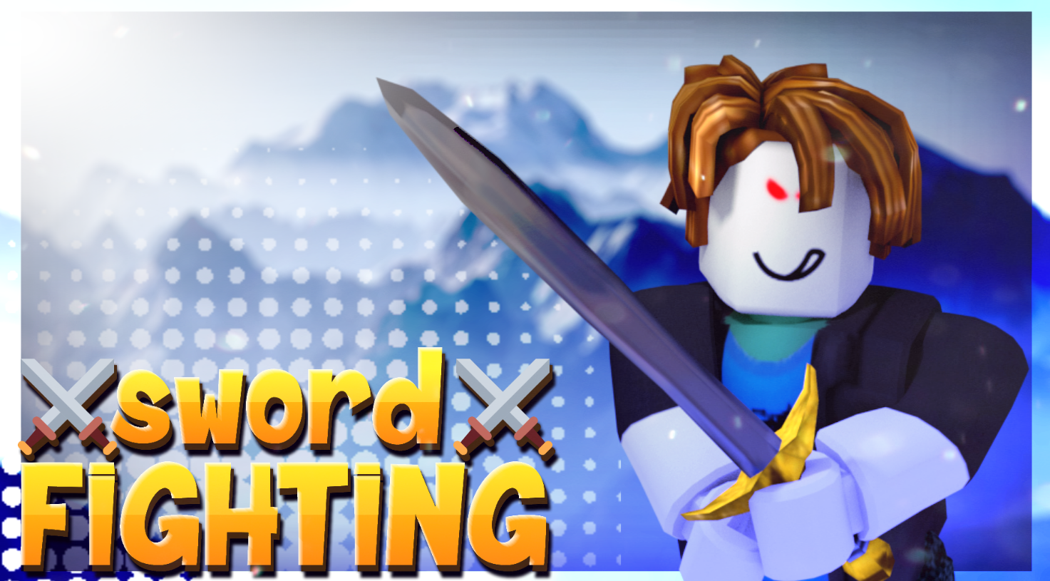 Sword Fighting Roblox Gfx Render By Robloxminis On Deviantart - roblox sword fighting thumbnail