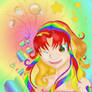 Rainbow Girl -colored-