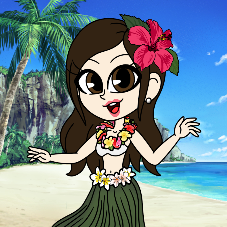 Hula Dancer Nayeon by WhitneyGoLucky on DeviantArt