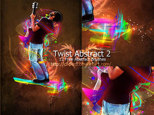 Twist Abstract Brushes Photoshop