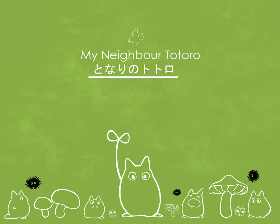 Totoro Wallpaper by MyScarredHeart