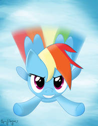 A Dash in The Sky by TheDarkSatanicorn