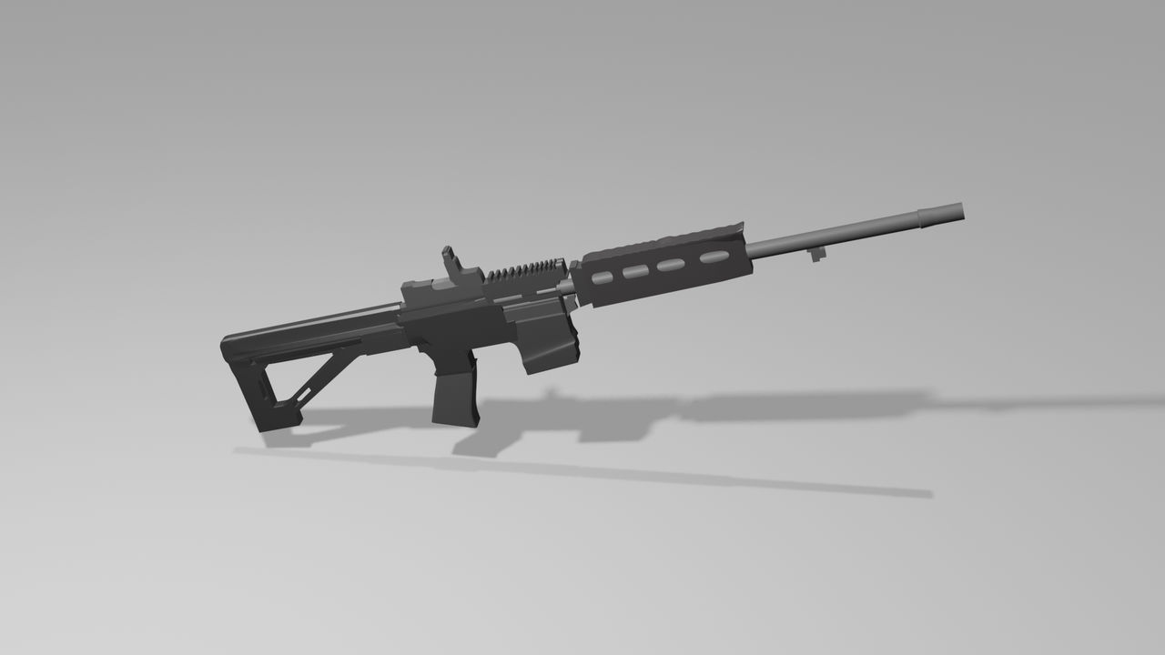 Modern rifle by slavepin on DeviantArt