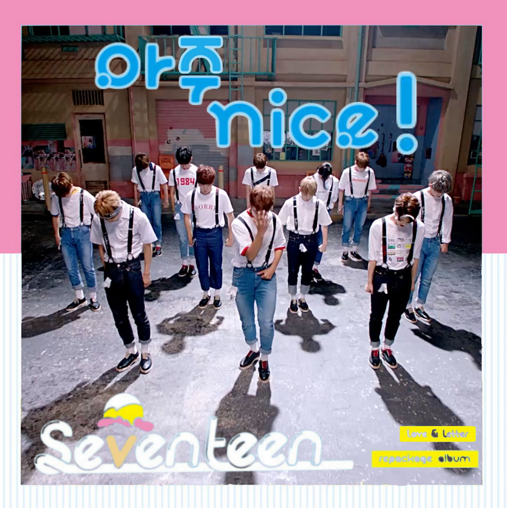 Seventeen Very Nice Album Cover By Souheima On Deviantart