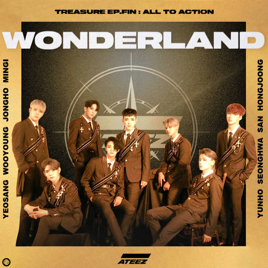 ATEEZ - Wonderland Album cover by souheima on DeviantArt