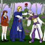 Kuja, Nakago and the rose