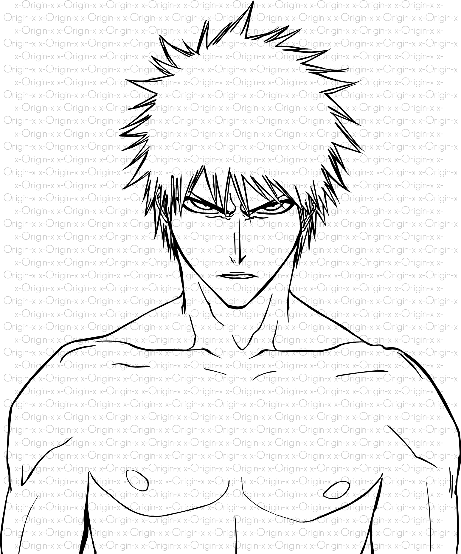 - Lineart Ichigo -