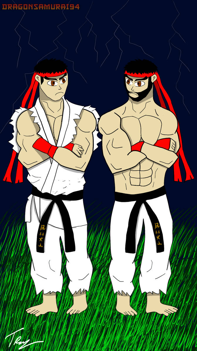 Michell Ryu Two Piece Two Ryu's by DragonSamurai94 on DeviantArt