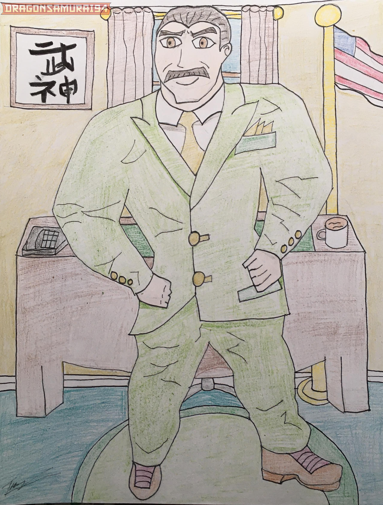 Mike Haggar by DragonSamurai94 on DeviantArt