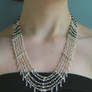 Raven Chain necklace worn