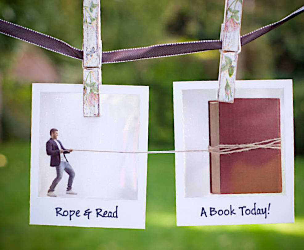 Free book-ropes available at any library. by Yankeedoodle30 on DeviantArt