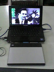 My Laptop and My Graphics Tablet(Wacom)