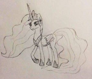 Princess Celestia Sketch