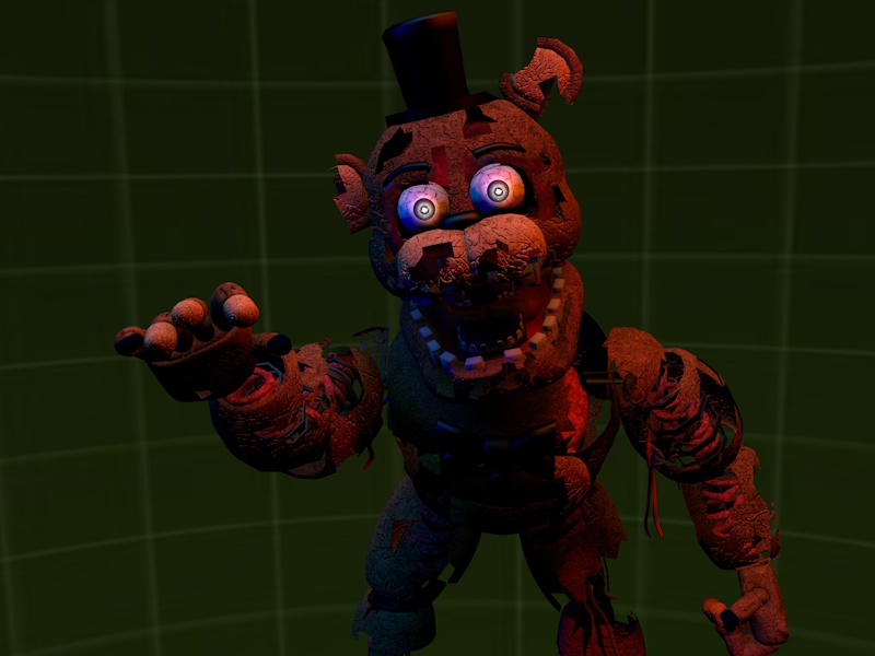Springfield Freddus FNaF-C4D SpringFreddy Download by HyperRui37 on DeviantArt