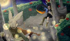 Kirah and Orange - Contest Entry by Kimidoll Kirah and Orange - Contest Entry by Kimidoll