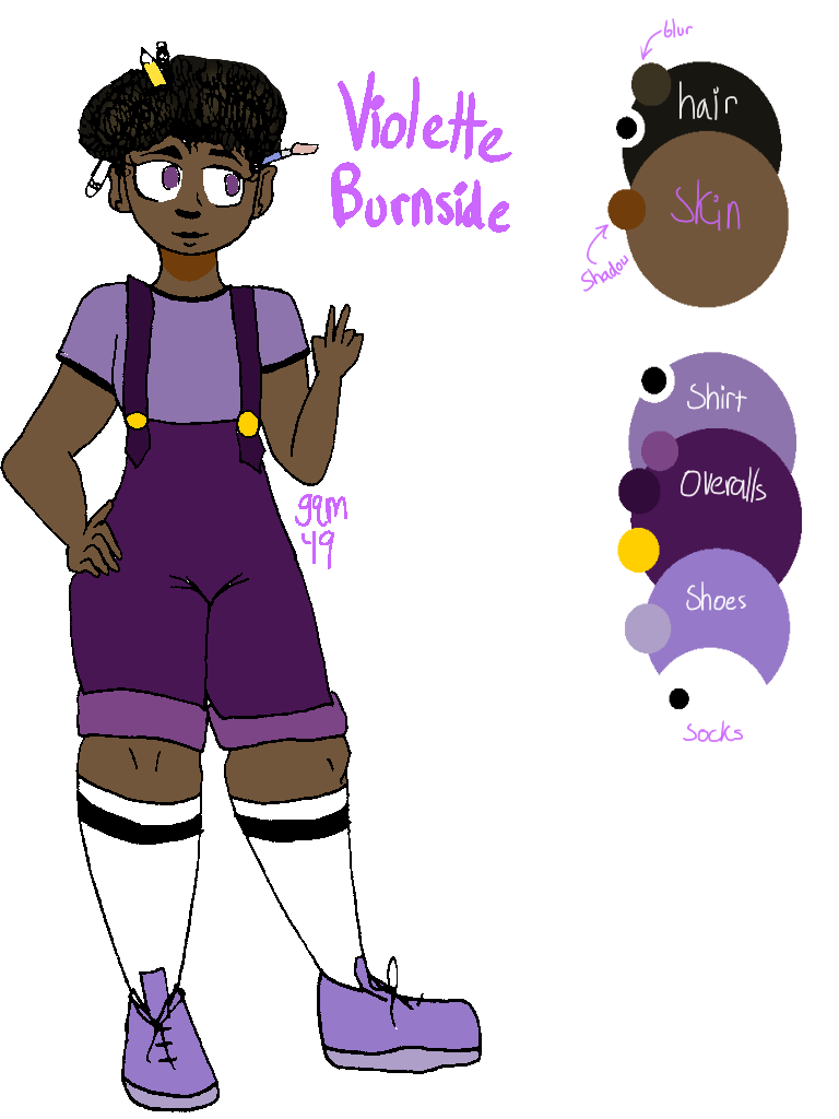 .:Violette Burnside:. by genderqueermercury on DeviantArt