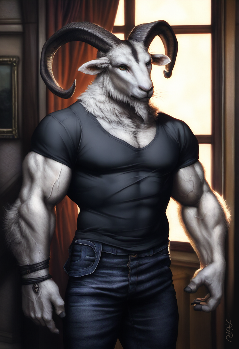 Deviantart Grumpy Goat Goat by AvaruArt on DeviantArt