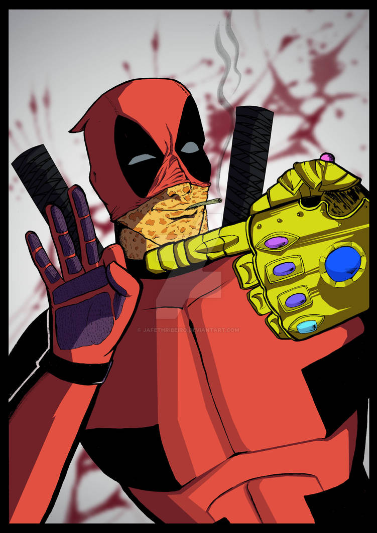 Deadpool Russell Invisible Rope Deadpool infinity gauntlet by JafethRibeiro on DeviantArt