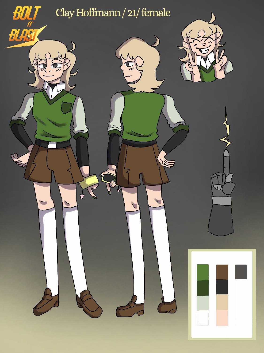 Deviantart Clay Clay reference sheet by SweetieTv on DeviantArt