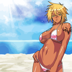 Bleach - Tia Hallibel - Beach Babe